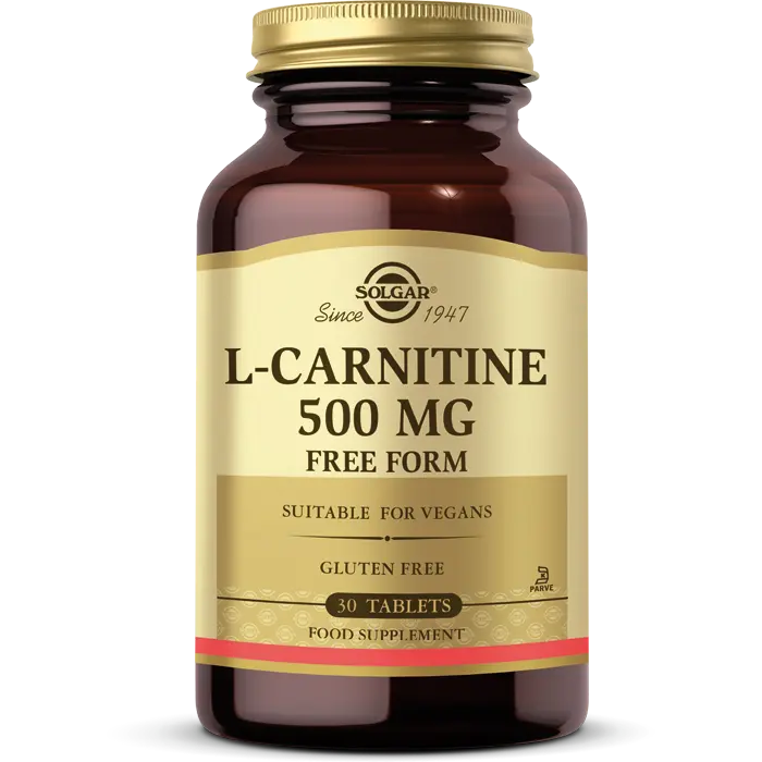 Solgar L-Carnitine 500 mg 30 Tablet - (SKT: 09/2027)