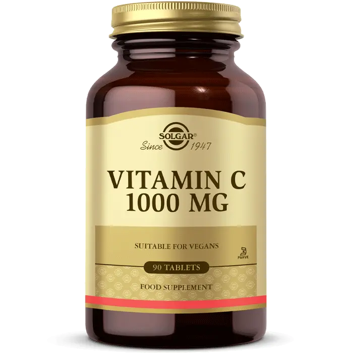 Solgar Vitamin C 1000 mg 90 Tablet - (SKT: 08/2027)