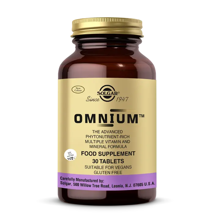 Solgar Omnium 60 Tablet - (SKT: 02/2027)