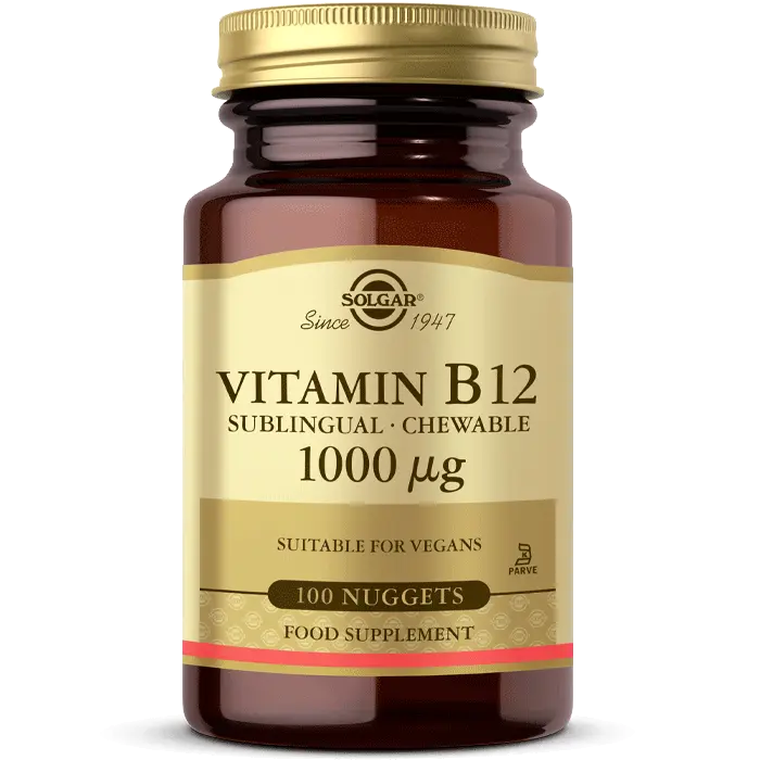 Solgar Vitamin B12 1000 mcg 100 Dilaltı Tablet - (SKT: 09/2028)