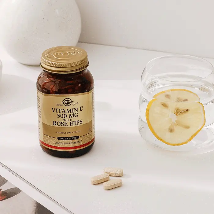 Solgar Vitamin C with Rose Hips 500 mg 100 Tablet - (SKT: 06/2028)
