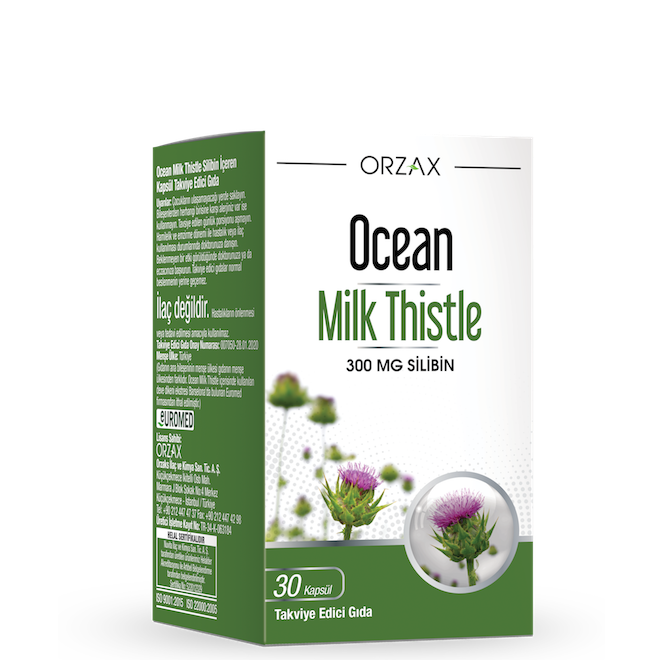 Ocean Milk Thistle 300mg 30 Kapsül - (SKT: 11/2025)