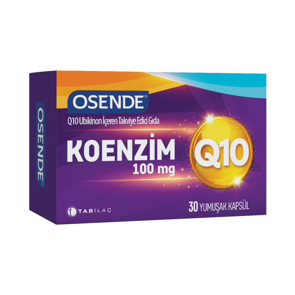 Osende Koenzim Q10 100 mg 30 Kapsül - (SKT: 02/2027)