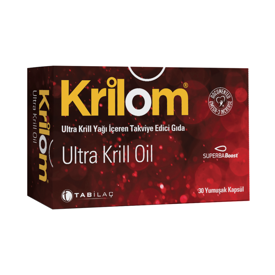 Krilom Ultra Krill Oil 30 Kapsül - (SKT: 11/2027)