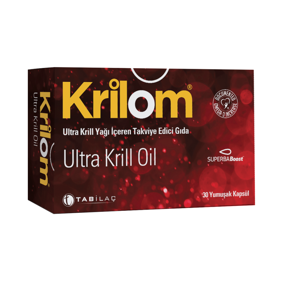 Krilom Ultra Krill Oil 30 Kapsül - (SKT: 11/2027)