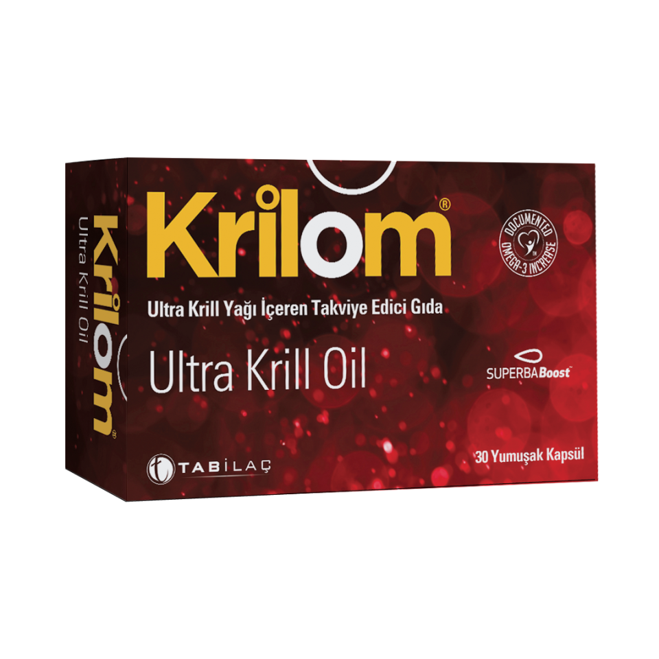 Krilom Ultra Krill Oil 30 Kapsül - (SKT: 11/2027)