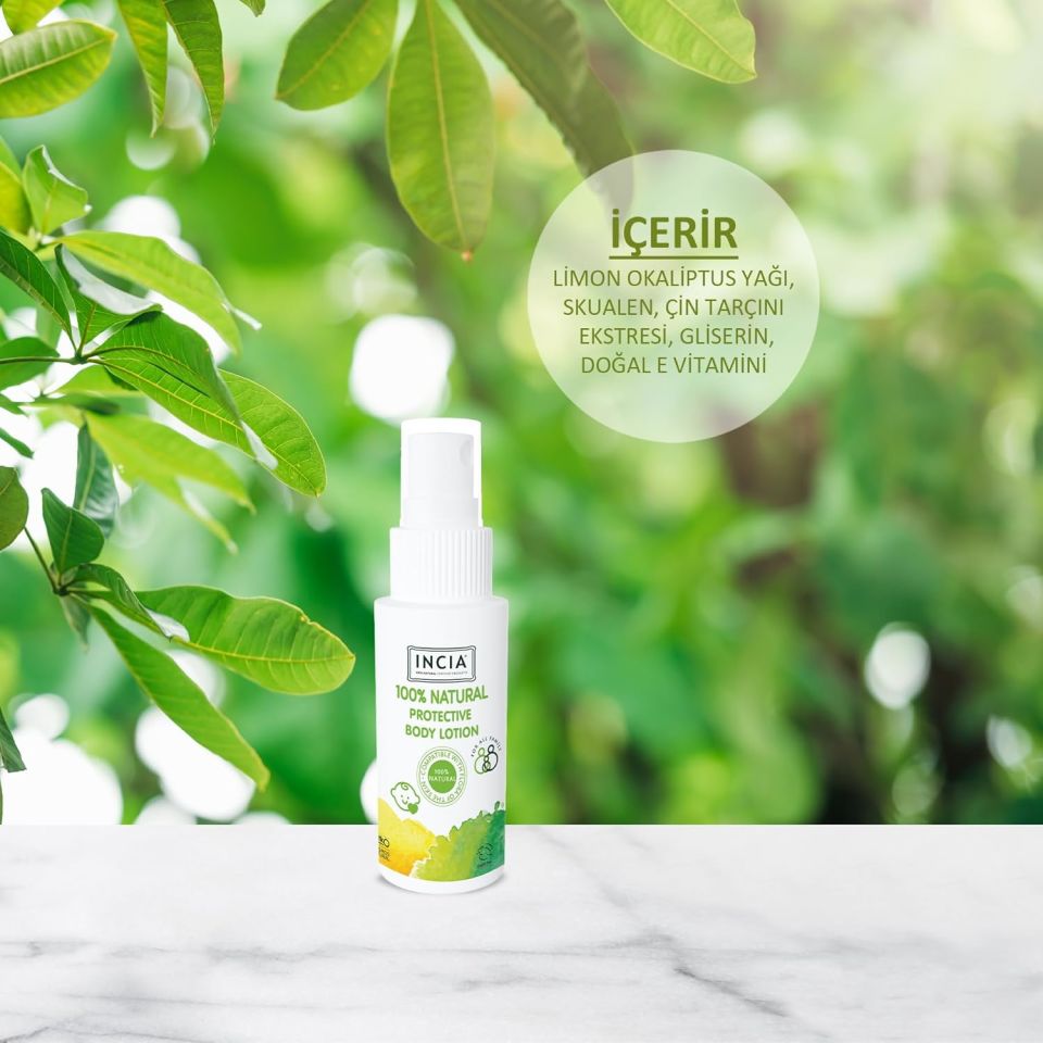 Incia Doğal Sinek Kovucu Losyonu 50 ml - (SKT:06/2027)