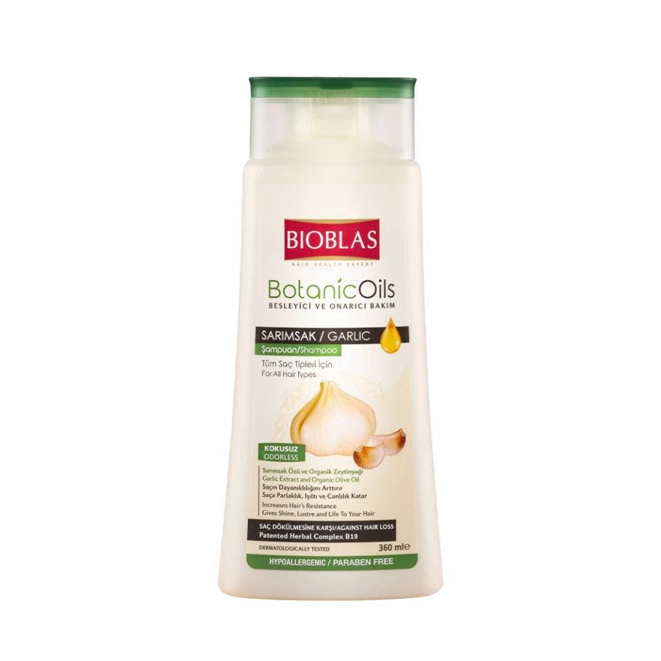 Bioblas Botanic Oils Sarımsak Şampuanı 360 ml