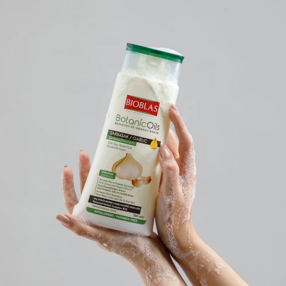 Bioblas Botanic Oils Sarımsak Şampuanı 360 ml