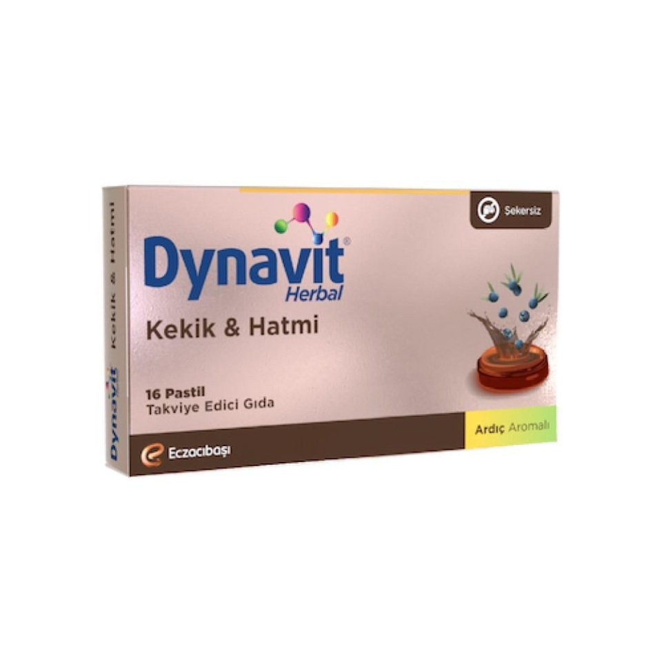 Dynavit Herbal Kekik ve Hatmi 16 Pastil - (SKT:12/2025)