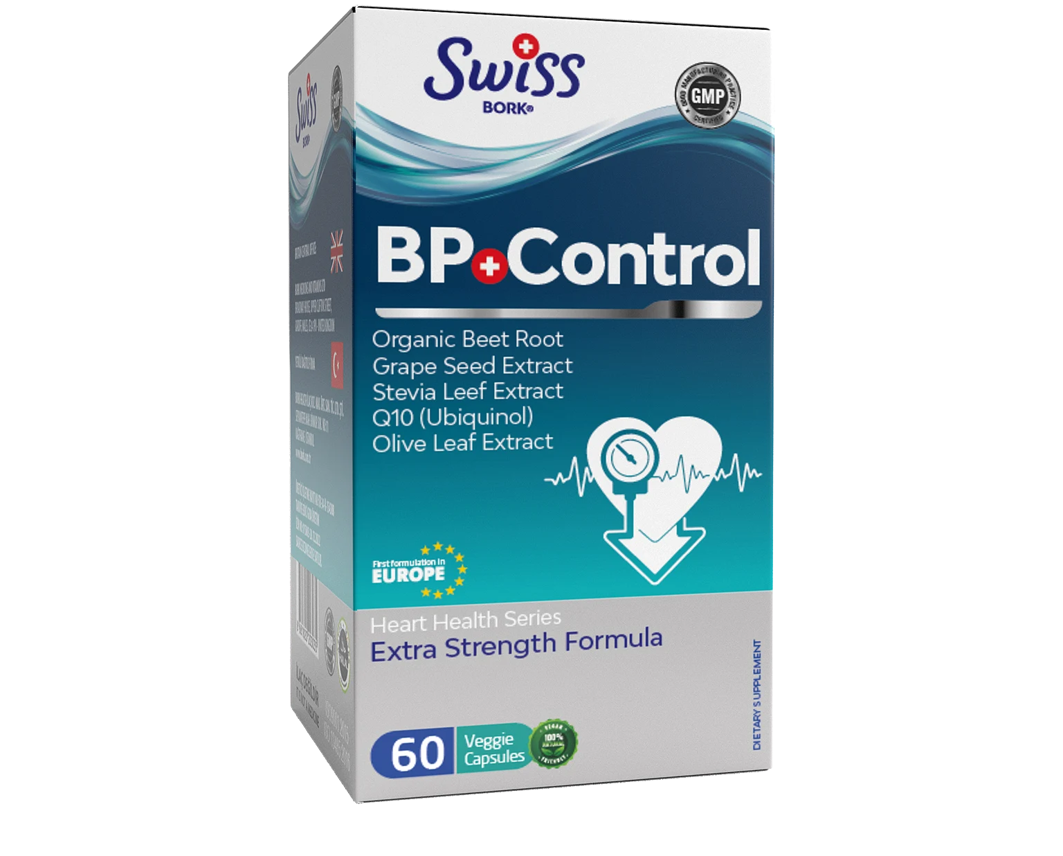 Swiss Bork BP Control 60 Kapsül - (SKT: 03/2026)