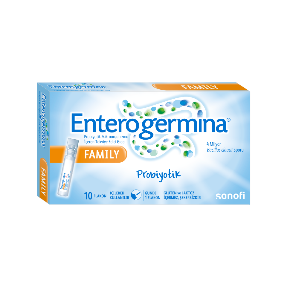 Enterogermina Family 5 ml 10 Flakon - (SKT: 10/2026)