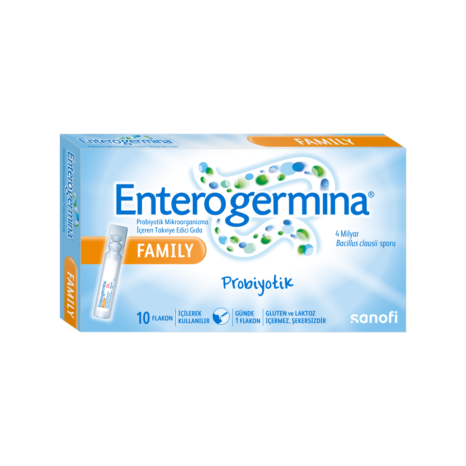 Enterogermina Family 5 ml 10 Flakon - (SKT: 10/2026)