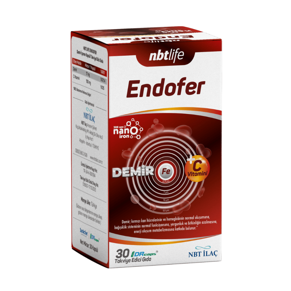 NBT Life Endofer 30 Kapsül - (SKT: 09/2027)
