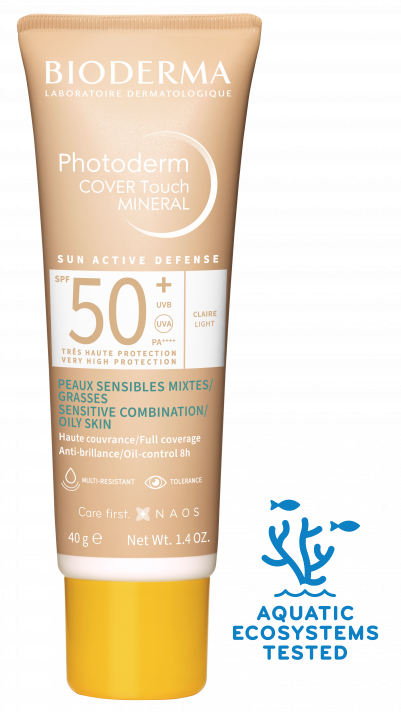 Bioderma Photoderm Cover Touch Light SPF50+ 40 gr - (SKT: 05/2027)