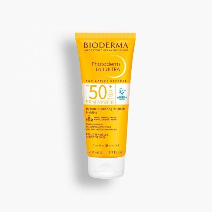 Bioderma Photoderm Lait Ultra Hassas Ciltler İçin SPF50+ 200 ml - (SKT: 08/2027)
