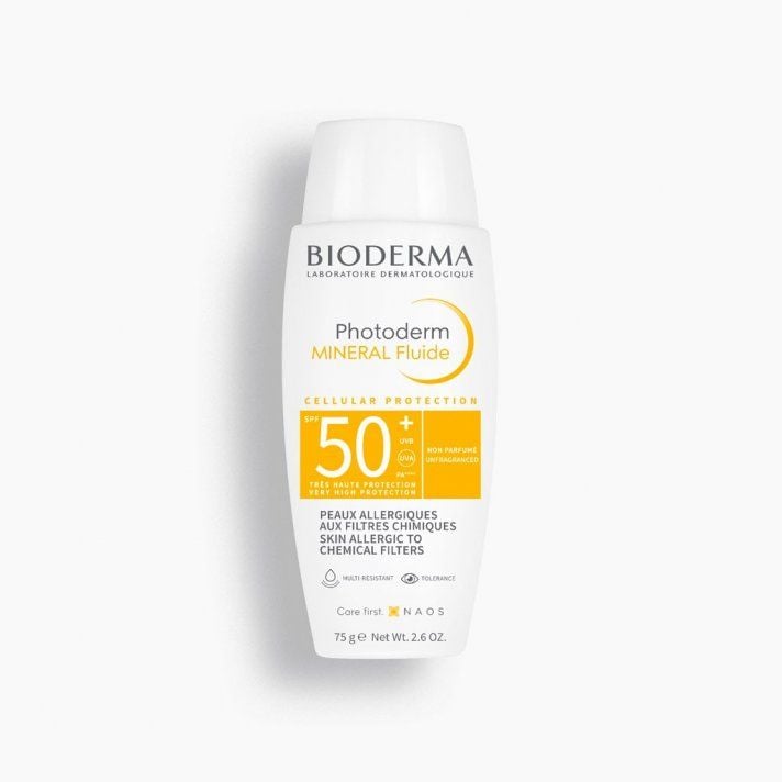 Bioderma Photoderm Mineral Fluide SPF50 75 ml - (SKT: 07/2027)