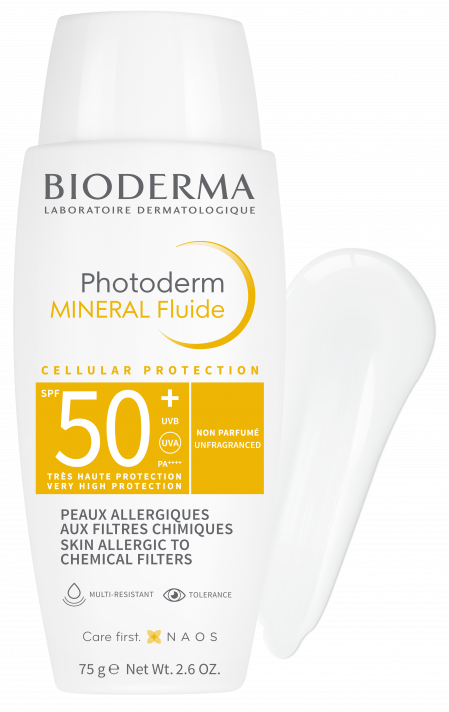 Bioderma Photoderm Mineral Fluide SPF50 75 ml - (SKT: 07/2027)