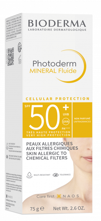 Bioderma Photoderm Mineral Fluide SPF50 75 ml - (SKT: 07/2027)