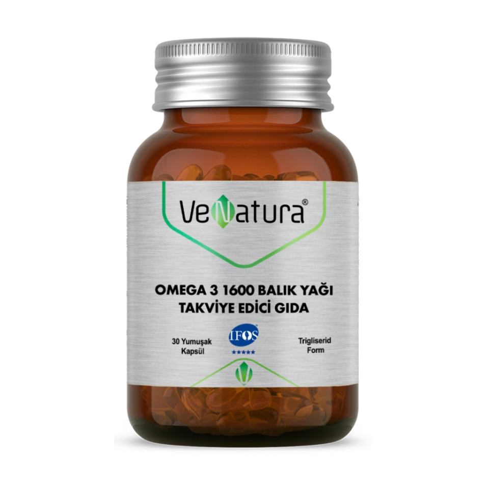 Venatura Omega-3 1600 mg 30 Kapsül - (SKT: 08/2027)