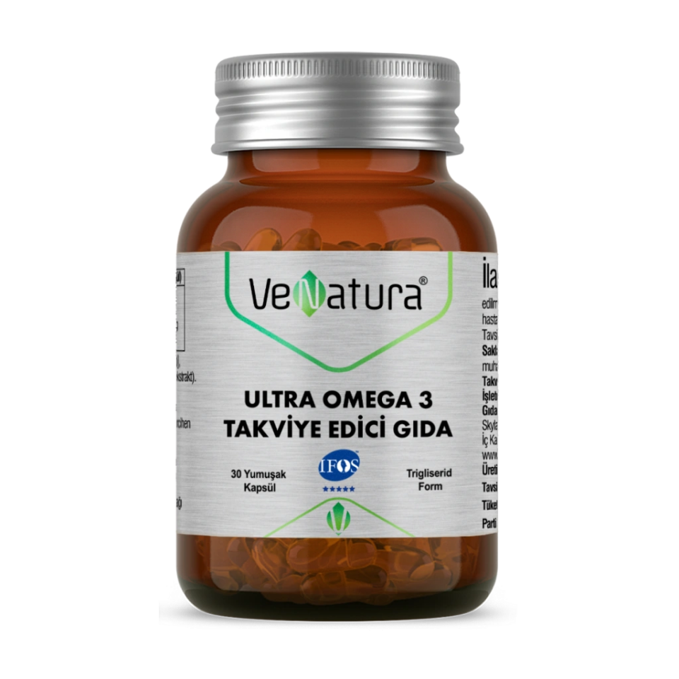 Venatura Ultra Omega 3 60 Kapsül - (SKT: 10/2026)