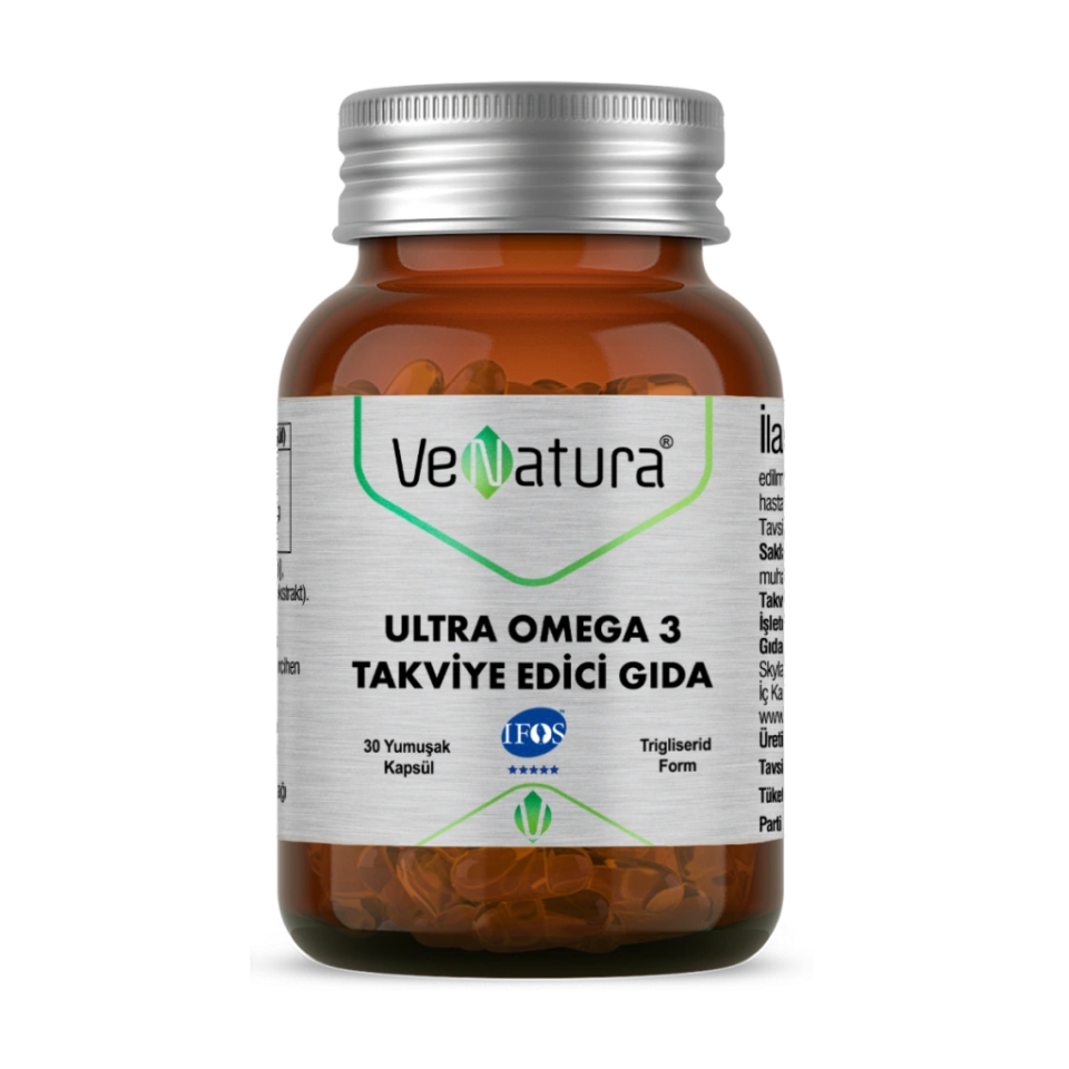 Venatura Ultra Omega 3 60 Kapsül - (SKT: 10/2026)