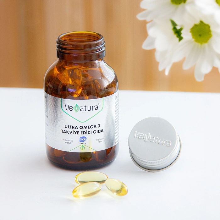 Venatura Ultra Omega 3 60 Kapsül - (SKT: 10/2026)