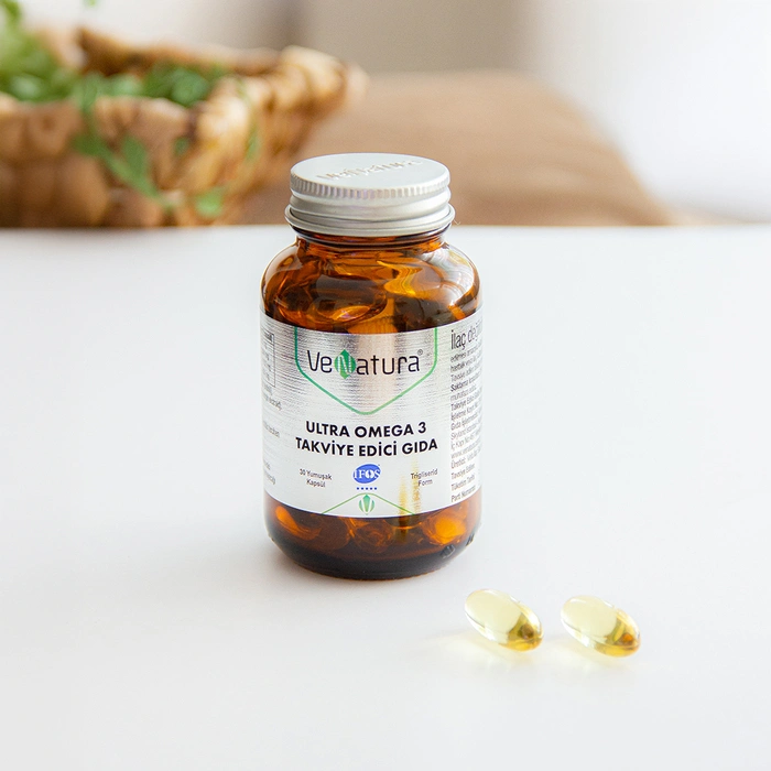 Venatura Ultra Omega 3 60 Kapsül - (SKT: 10/2026)