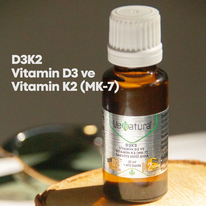 Venatura D3 K2 Damla 20 ml - (SKT: 07/2027)