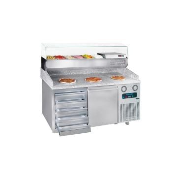 Frenox BZT 155   Pizza Buzdolapları 40X60 Tepsi Kapasitesi