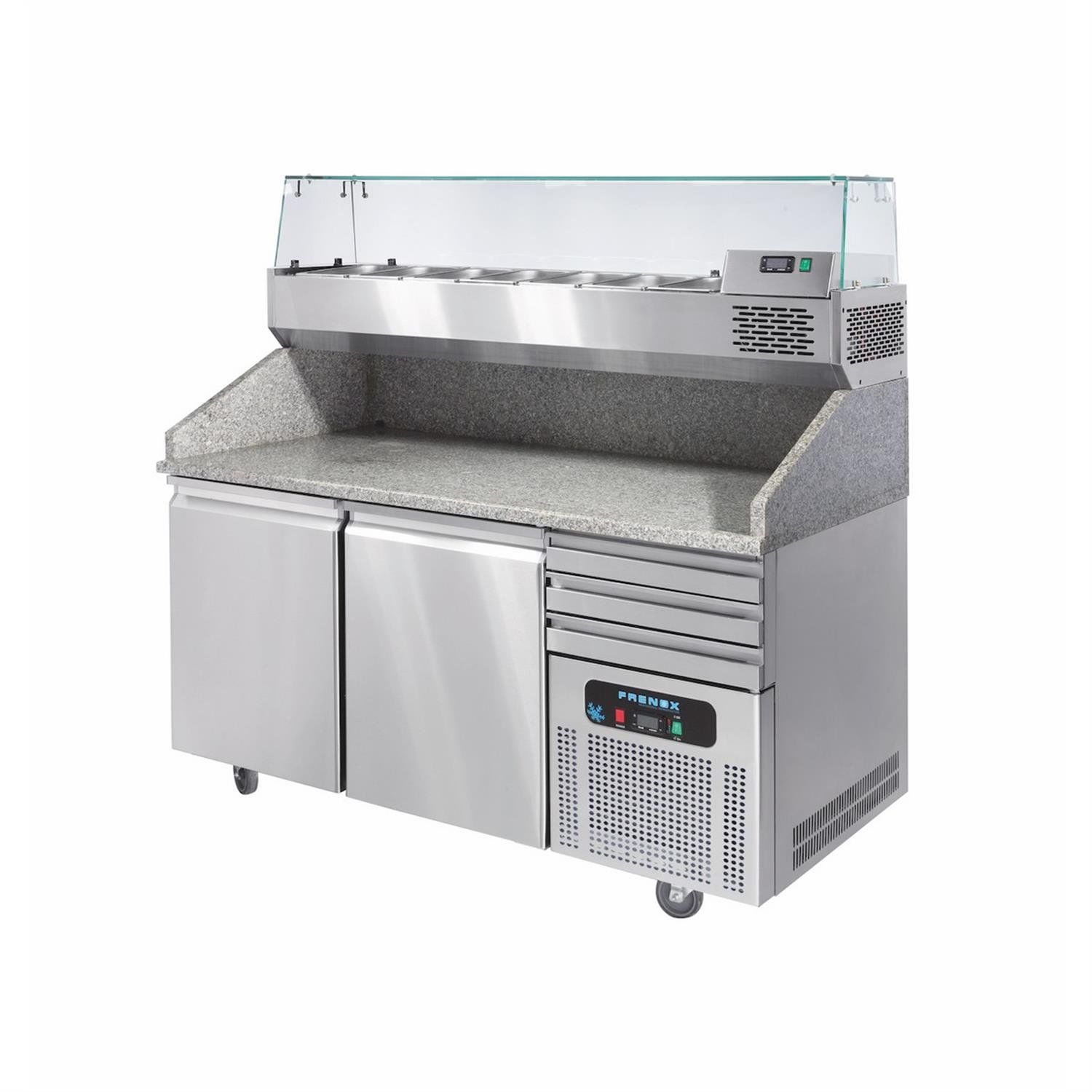 Frenox BZT 160-3D  Pizza Buzdolapları 40X60 Tepsi Kapasitesi