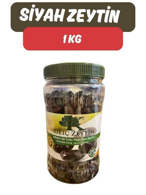 Siyah Zeytin 1 Kg 2xs Özel Siyah Zeytin