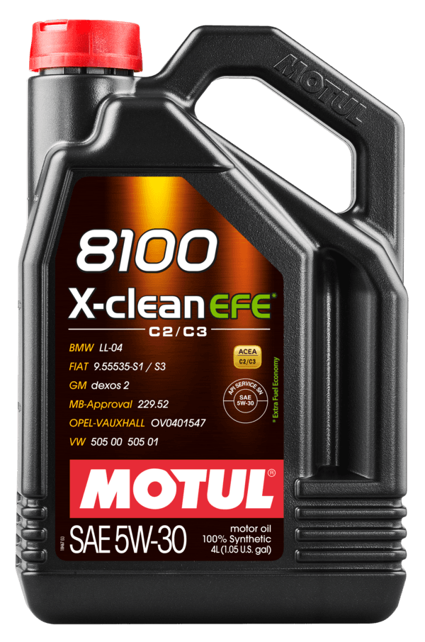 Motul 8100 X-Clean Efe 5W30 4 Litre