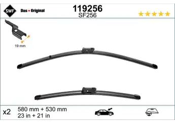 Silecek SÜPÜRgesi öN Takim Swf --- ( 580 / 530 Mm ) - Valeo (VAL 119256)