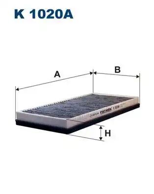 Polen Filtresi Karbonlu - Filtron (FILT K 1020A)