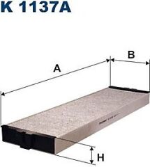 Polen Filtresi Karbonlu - Filtron (FILT K 1137A)
