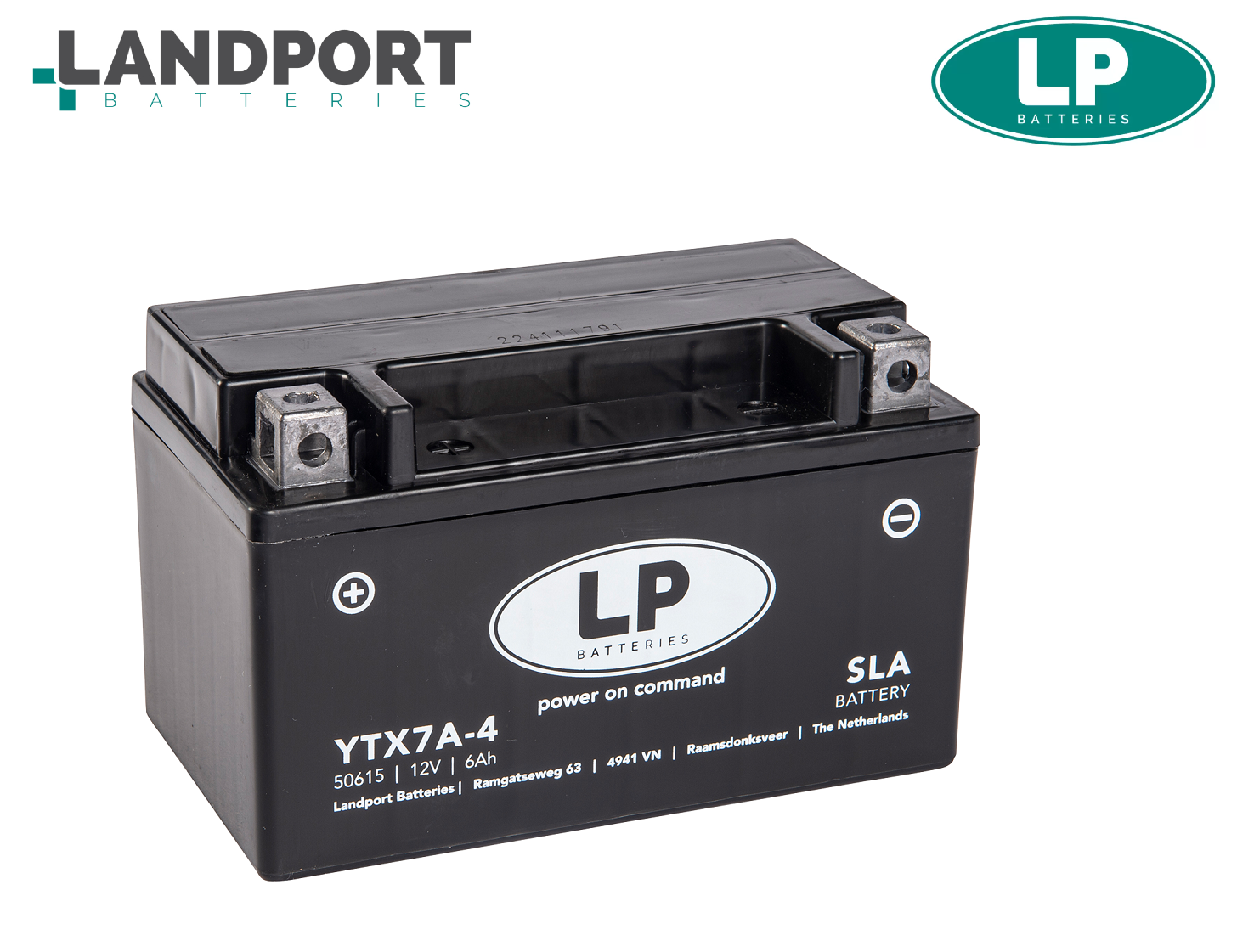 LP YTX7A-4 SLA Motosiklet Aküsü