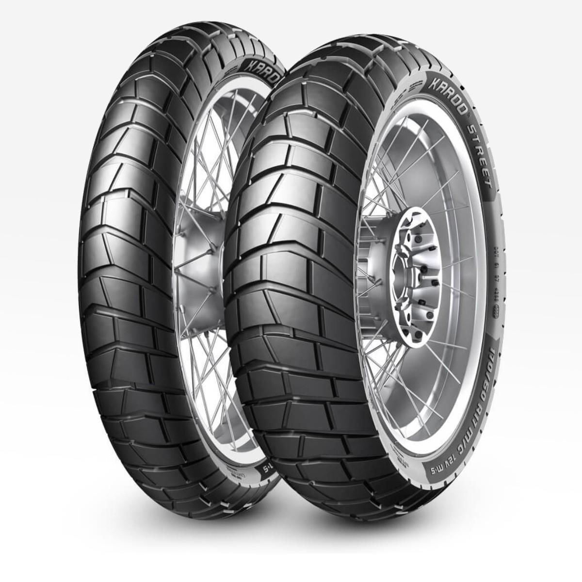 Karoo Street 110/80R19 59V M+S TL   ve 140/80R17 69V TL