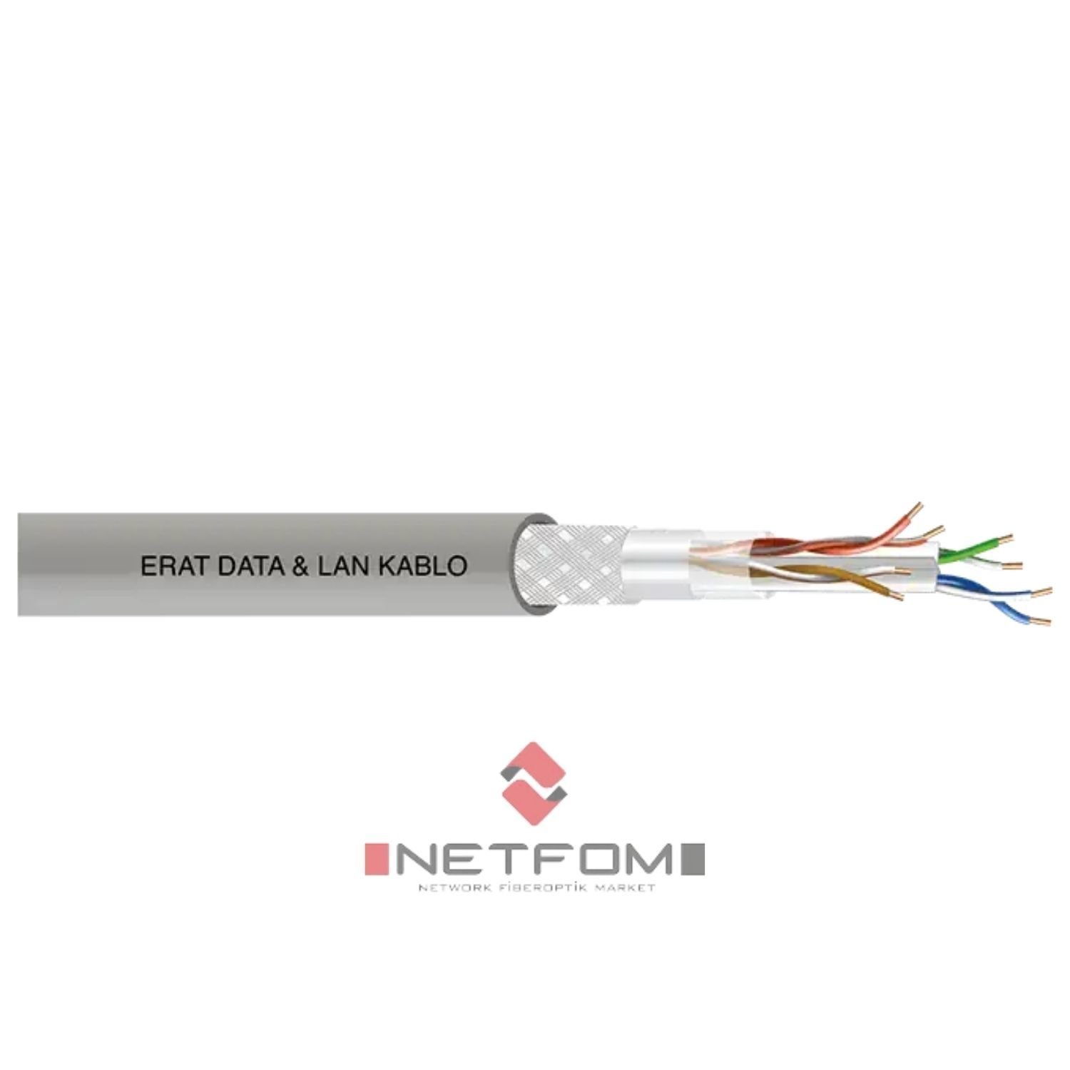 ERAT CAT 6 SF/UTP 23 AWG Data Kablo