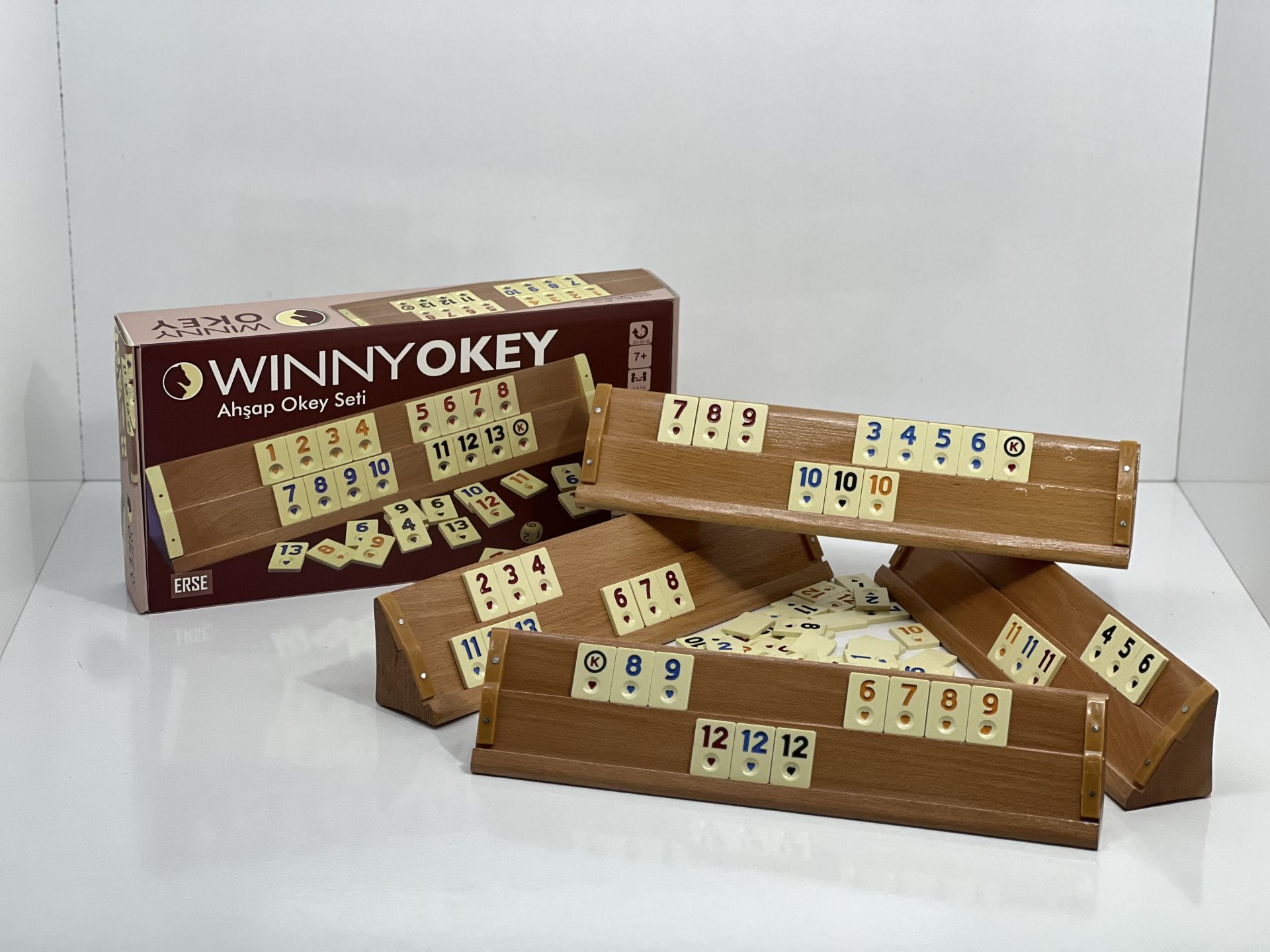Winny Ahşap Okey Takımı