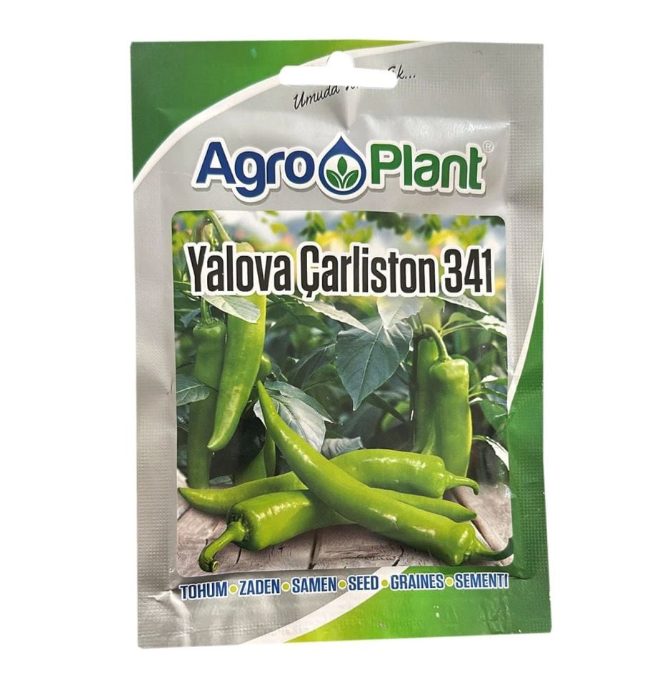 Agroplant Yalova Çarliston 341 Biber Tohumu 25gr