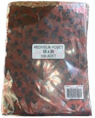 METALİZE POŞET 25 X 35 100 ADET