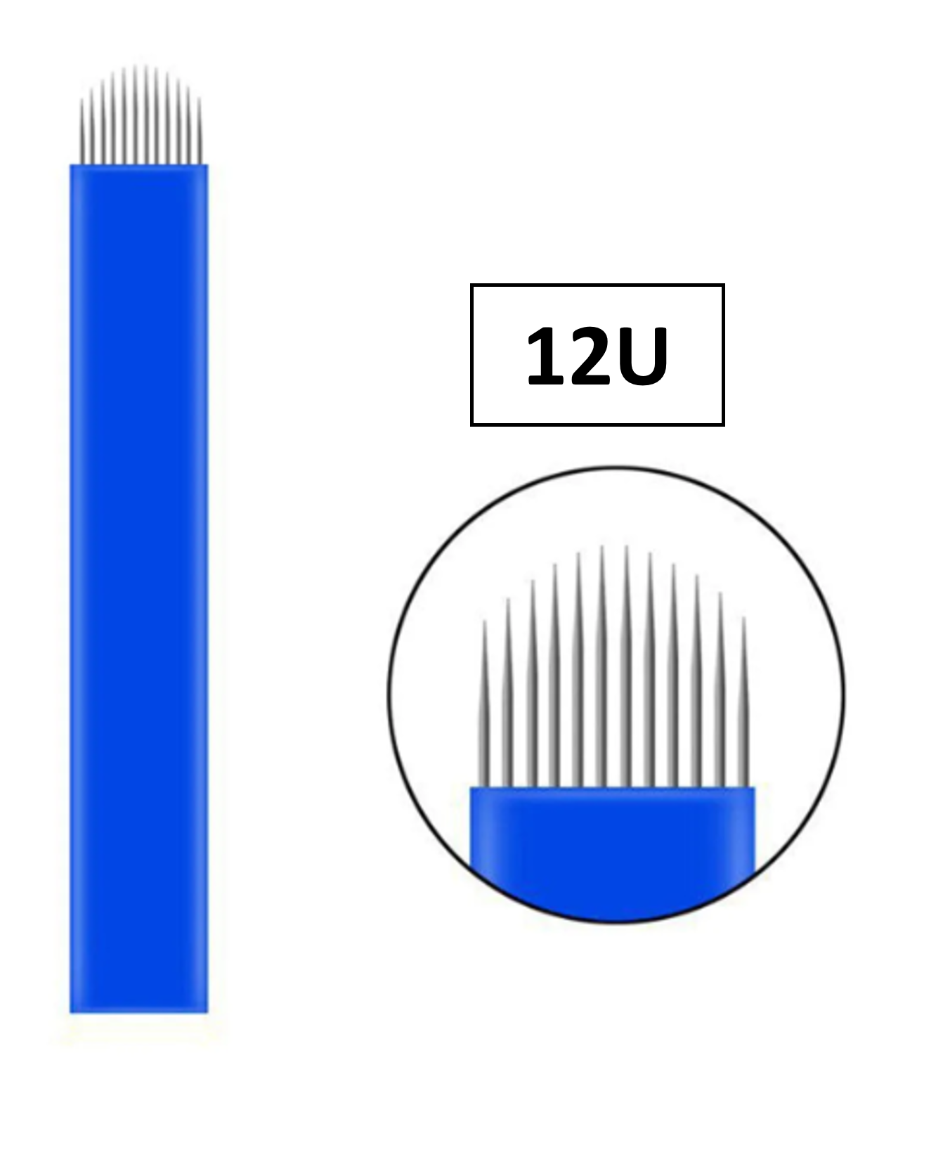 Kozmetiklab Microblading İğnesi 12U (0,20mm)