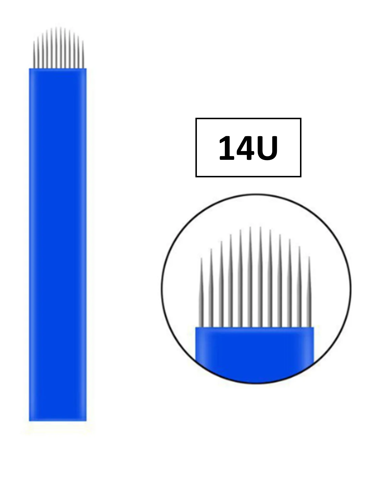Kozmetiklab Microblading İğnesi 14U (0,20mm)