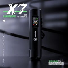 Dragonhawk X7 Kablosuz Dövme Makinesi - 3.5 mm Stroke - Akıllı Ekran