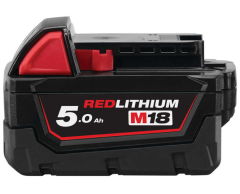 Milwaukee M18B5 Redlithium-Ion 18V. 5. 0Ah Akü