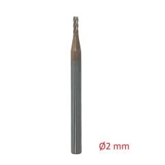 Ø2 x 50 mm Karbür Freze d2:4