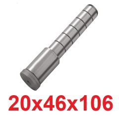 20 x 46 x 106 Şapkalı Kademeli Kolon