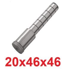 20 x 46 x 46 Şapkalı Kademeli Kolon