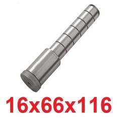 16 x 66 x 116 Şapkalı Kademeli Kolon